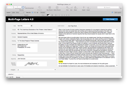 More information about "MultiPage Letters"