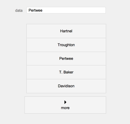 More information about "Paginated Picker"