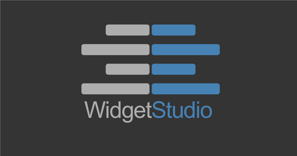 Announcing WidgetStudio – FileMaker WebViewer Widgets